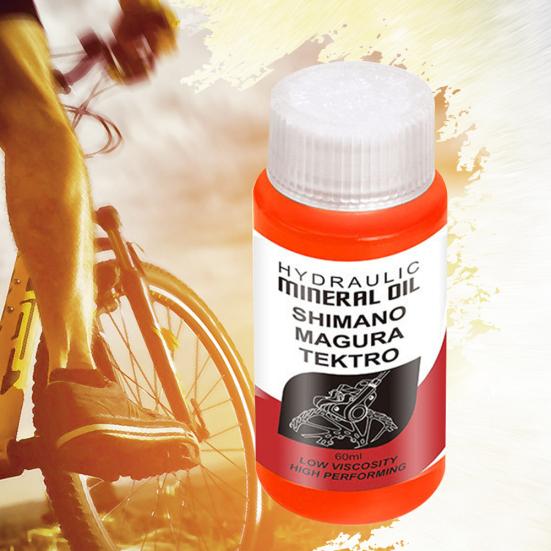 60 мл Минеральное масло для тормозной системы велосипеда Жидкость для велоспорта Аксессуар для горного велосипеда