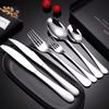 Stainless Steel Tableware Set Western Food Thickened Steak Knife Fork Spoon Coffee Dessert Spoon