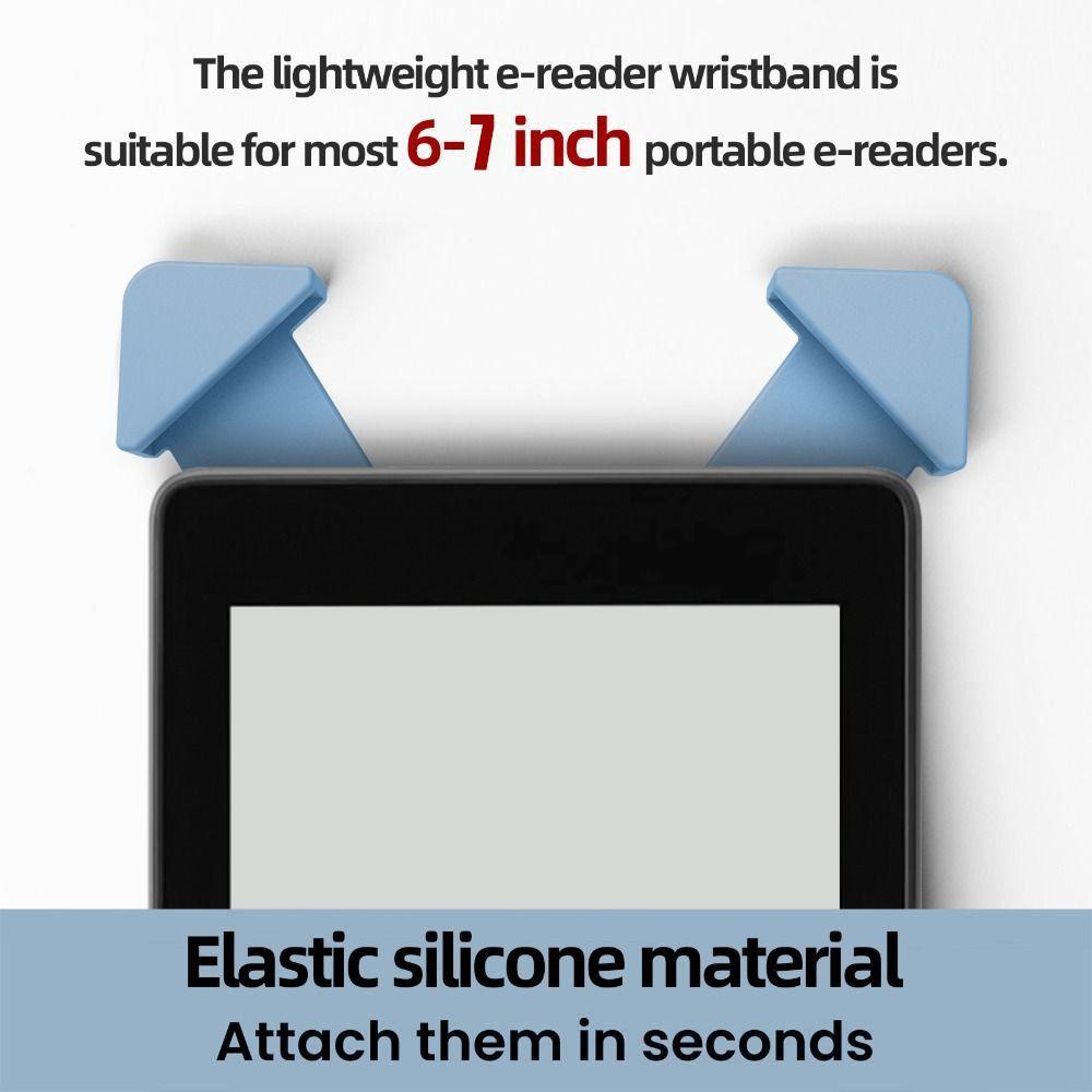 Держатель с ручкой из искусственной кожи для Kindle Paperwhite/Kobo/Voyaga/Pocketbook/Tolino для использования в руках