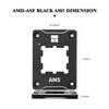 Держатель ЦП Thermalright ASF-Black AM5, Корректирующая фиксирующая рама против изгиба, Полностью прилегающий фиксированный держатель без следов, Контактная рама AM5 против изгиба, ЦП