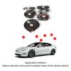 Для Tesla Model 3 YXS комплект уплотнителей для дверей автомобиля, звукоизоляция, шумоизоляция, уплотнительная полоса, 2023, внешние аксессуары