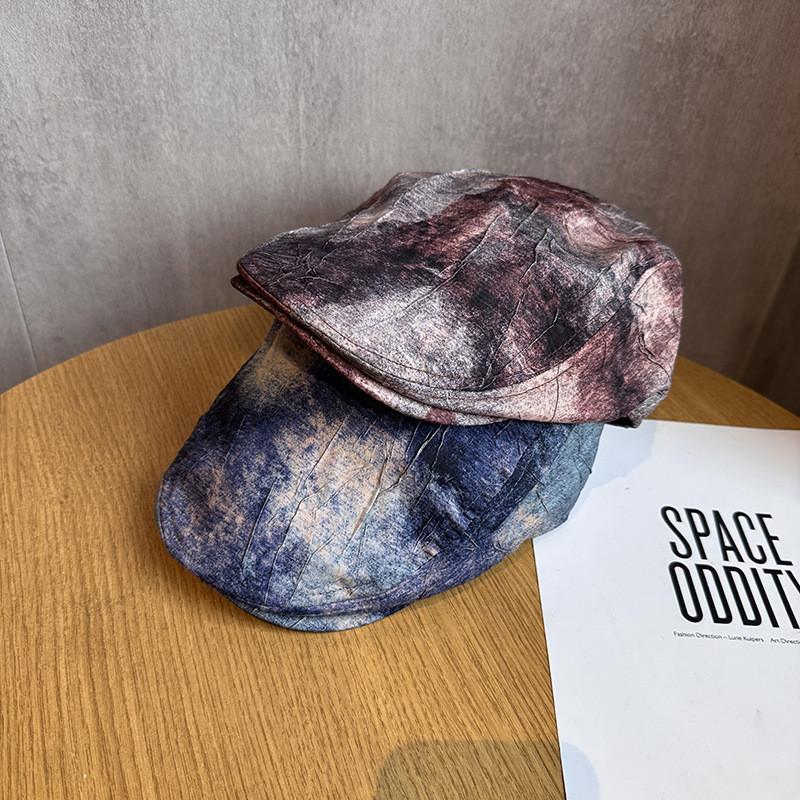 Кепка в ретро японском стиле из дышащей хлопковой смеси для летней повседневной носки