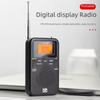 Карманные FM/AM часы стерео W-206 радио: Портативный и стильный квадратный дизайн