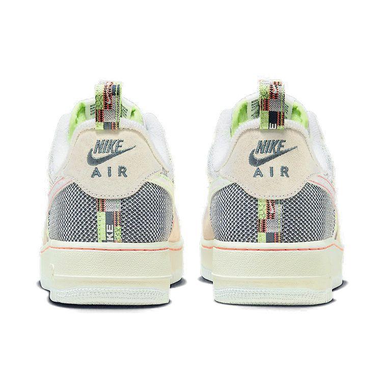 Nike Мужские кроссовки Air Force 1 07 Premium Sashiko серо-белые кокосового молока FB1854-111