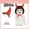 Fashionable Pet Headband And Wig Costume Set Ideal For Halloween And Celebrations
