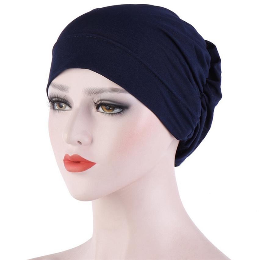 Cancer Chemo Cap Hijab Turban Hat Headwear Hijab Wrap Muslim Hair Loss