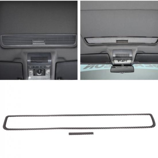 Carbon Fiber Sunroof Handle Panel Trim Sticker For Seat leon 2008-12