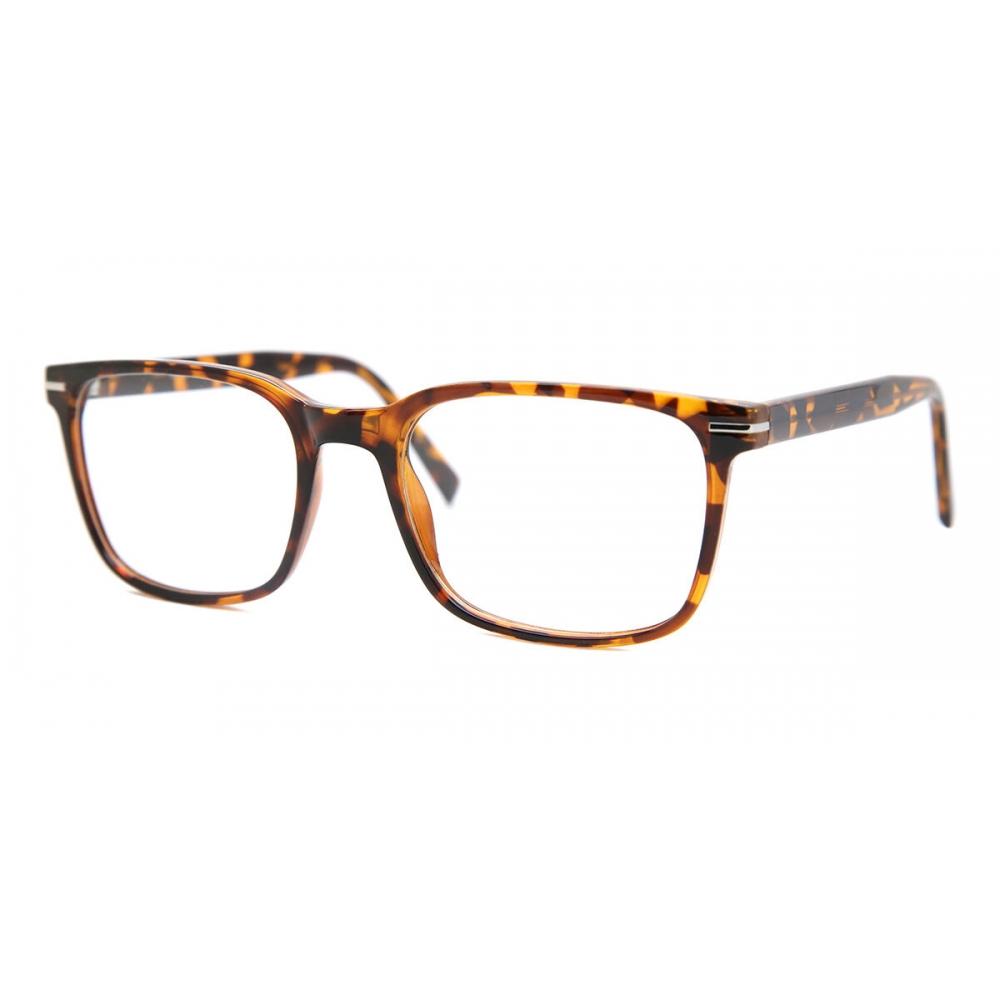 Full Rim Square Dark Tortoise Smartbuy Collection Forillon Cp119c Fashion Unisex Eyeglasses