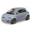 Bburago 1/24 Scale Fiat 500e 2023 Blue Diecast Model Car, Finished Product, 18-21110 BU