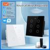 WiFi Умный Выключатель Стандарт Бразилии Размер 4x4 Tuya Smart Life Сенсорная Панель 4/6 Клавиш Выключатель Света Голосовое Управление Alexa Google Home