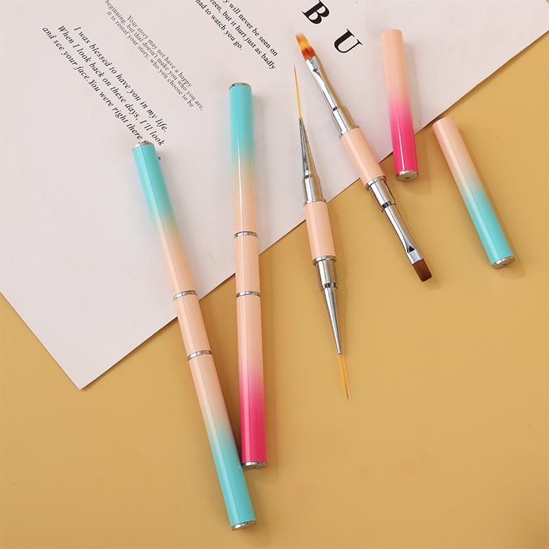 Dual-Ended Nail Art Painting & Line Drawing Pen Set