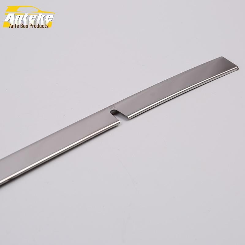 Tiana Center Grille Bright Strip & Hood Trim - Anti-Scratch Collision Accessory