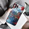 Японский пейзаж Чехол для телефона Для IPhone 16 15 8 7 6 6S Plus X SE XR XS 14 11 12 13 Mini Pro Max Мобильный чехол