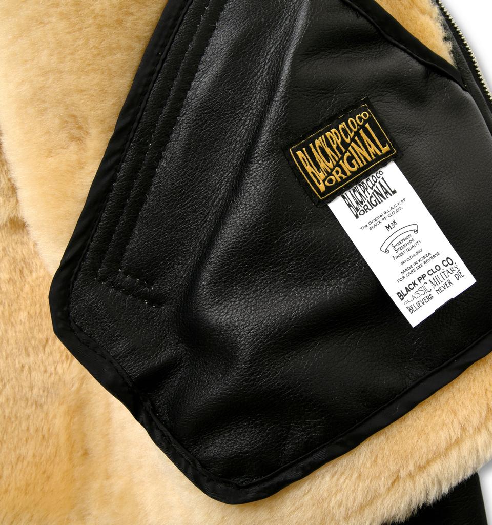 Blackpp Black Pp Type B-6 Mouton Flight Jacket