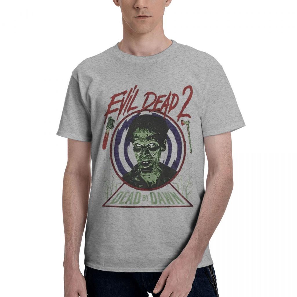 Evil Dead Ash Movie 100 Cotton Casual Breathable Confortable Tops Funny Mens TShirts T Shirt Men