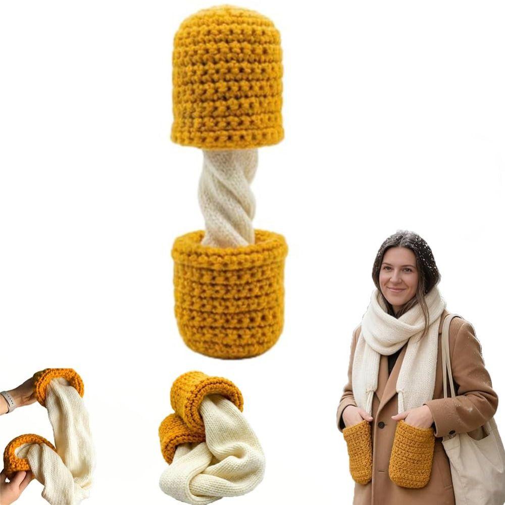 Warm Cheese Stick Scarf Cute Long Neck Scarves Children Gift Thermal Neck Warmer Foodies Gift
