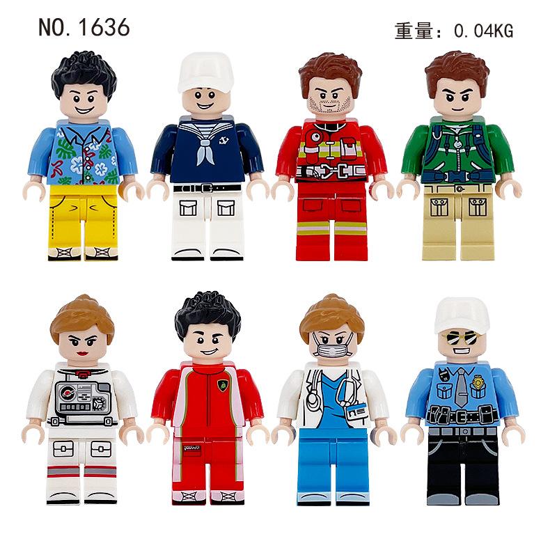 M1636 M8080 8073 8096 8100 8125 8127 Occupational Building Block Toy