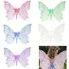 Magical Fairy Costume Accessories with Glittery Butterfly Wings Stylish Shimmering Butterfly Wings for Themed Parties Dress-Up