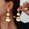 Personalized Retro Smooth Geometric Round Stud Earrings Women's Simple and Versatile High-end Earrings Earrings