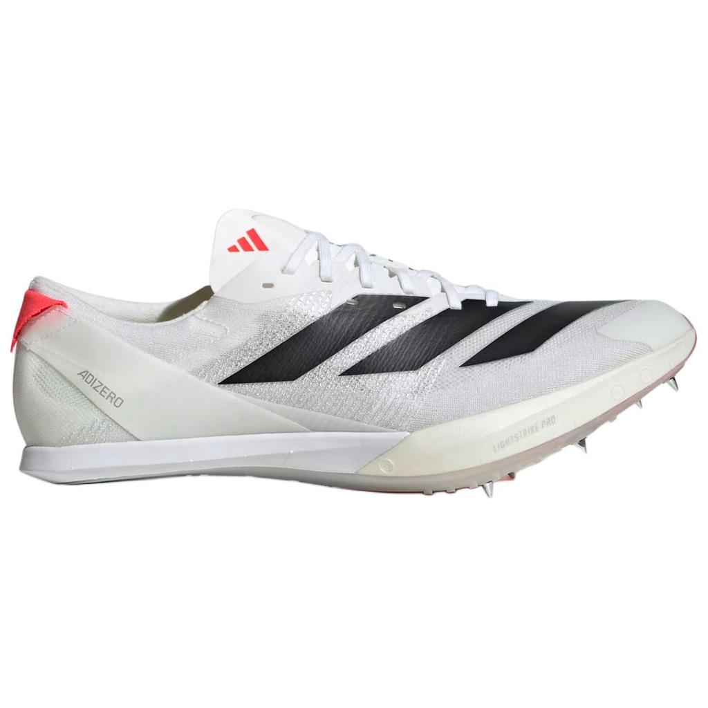Adidas Adizero Finesse Spikes White Black Lucid Red Unisex Sneakers Cloud-White Core-Black IH5793