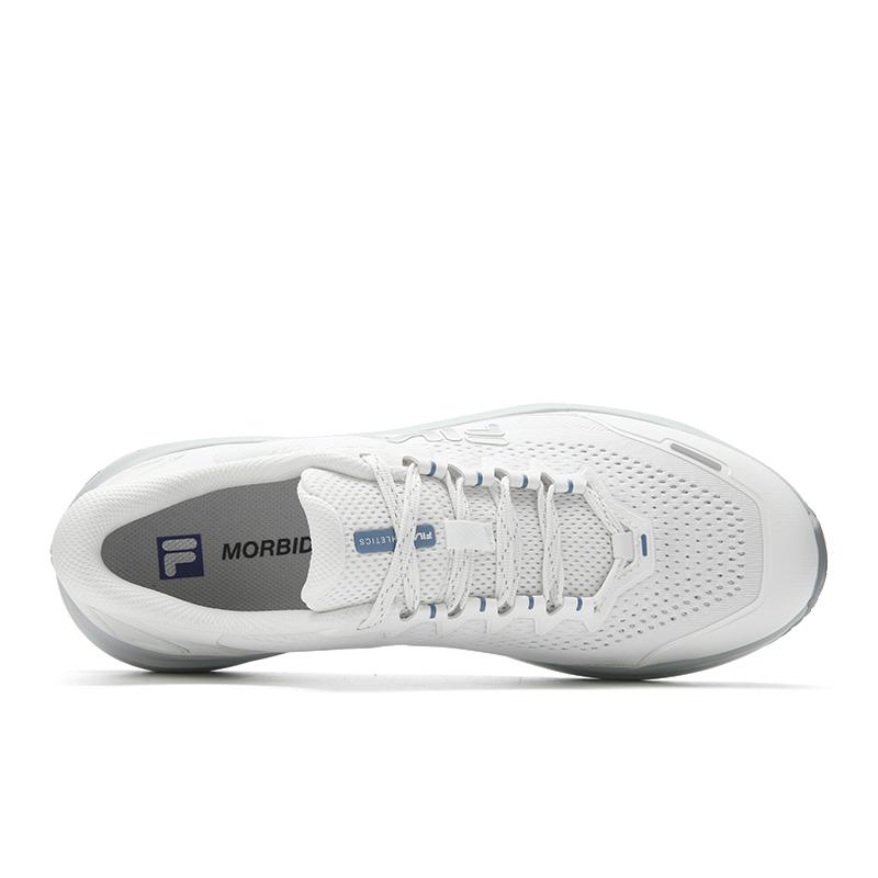Fila Nuvole 4 Run Комфортная Амортизация Дышащие Легкие Упругие Беговые Кроссовки Мужские Сникеры Белый Синий A12M621103FBD