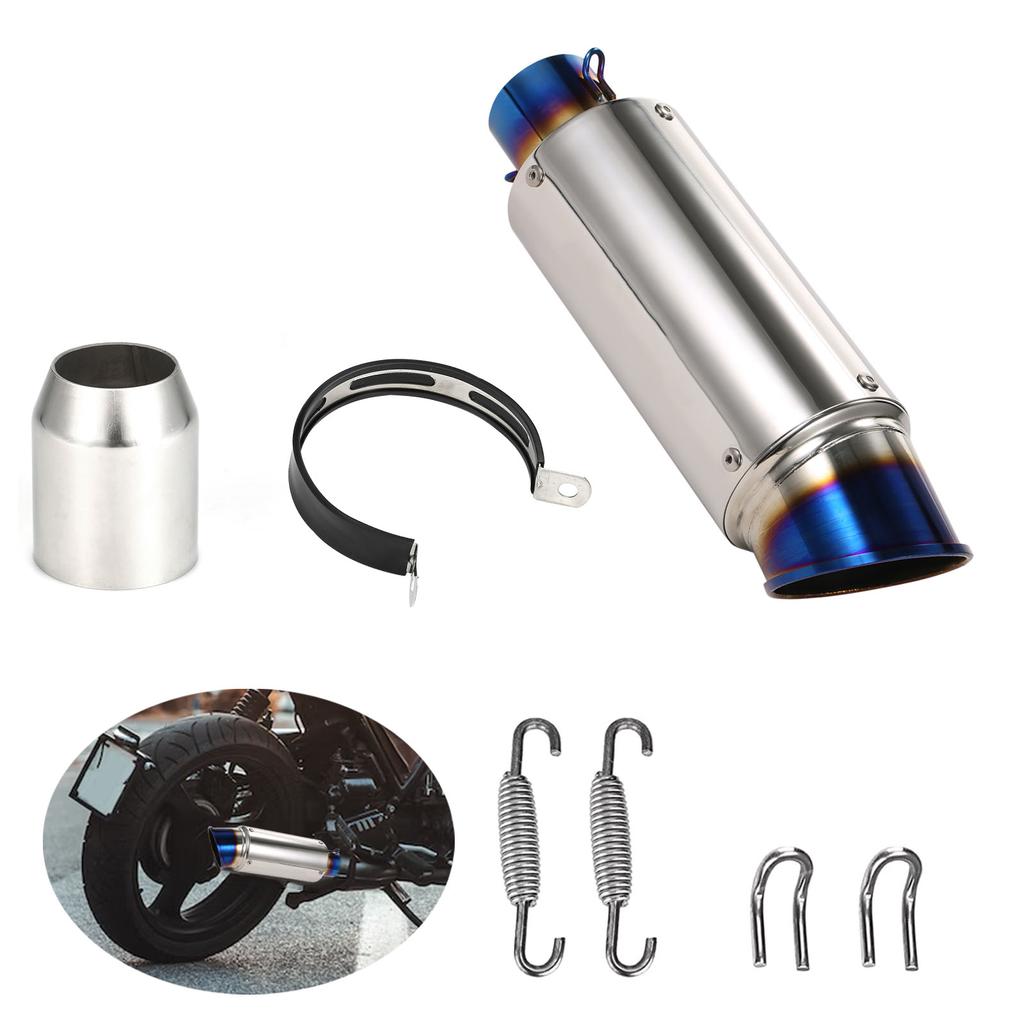 38-51mm Universal Motorcycle Exhaust Pipe Tail Refit Exhaust Muffler Fit for Motorcycles ATV