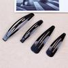 Solid BB Clip Hair Clip 12PC/Pack Black Simple Alloy Women Barrette Hairpin Hairpins Bride Jewelry Accessory