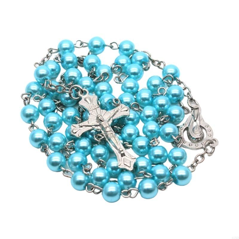 62KD 6 мм Жемчужные Четки Ожерелья Цепочка из Бусин Подвеска Украшения для Дома Церкви Комнаты для Йоги Декорации Подарок