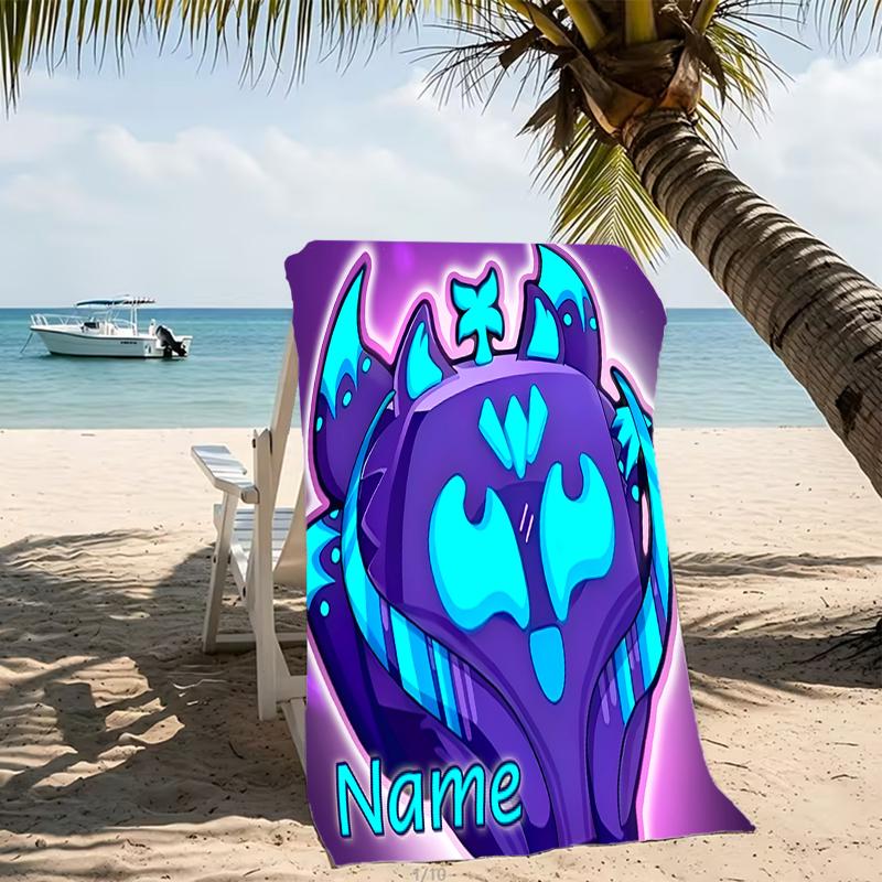 Customizable personalized beach towels Game Blox Fruits themed designs.Suitable for the beach, yoga, sports;ideal as beach accessories