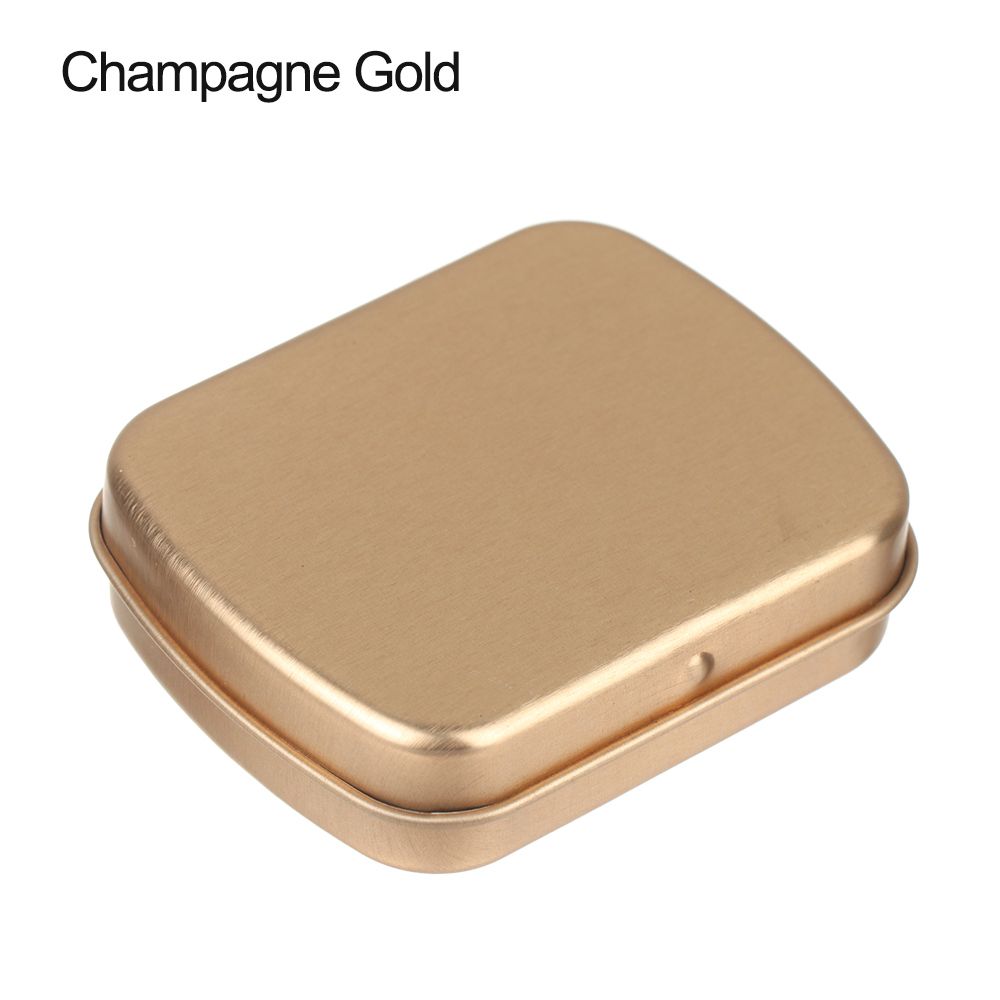 Ювелирные изделия Коллекция Домашний Органайзер Металлическая Шарнирная Жестяная Коробка Контейнер Набор Контейнеров Пустые Жестяные Банки