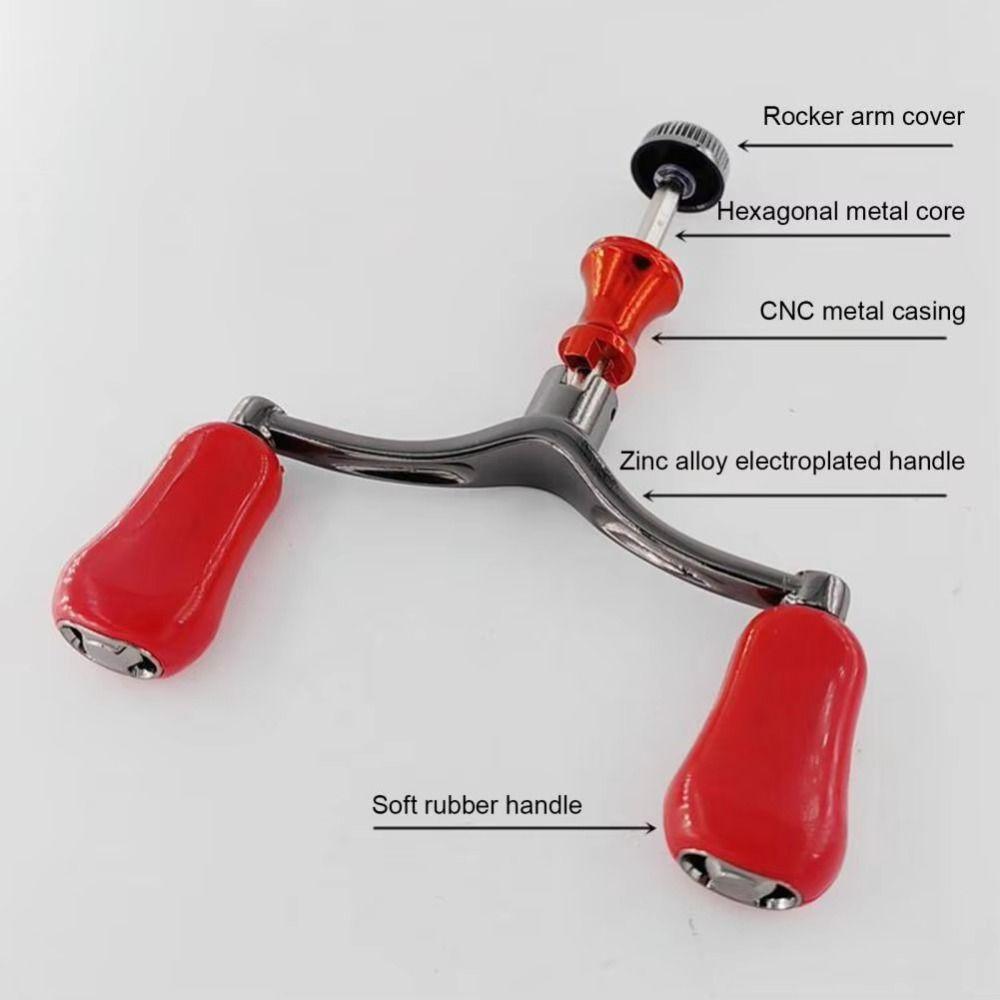 Light Weight Fishing Reel Handle Double Reel Spinning Reel Replacement Fishing Knob Grip Spare