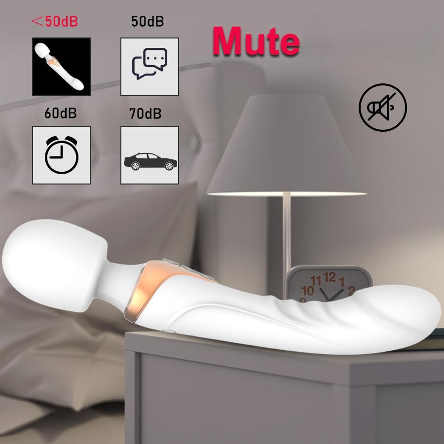 Мощный AV-вибратор, фаллоимитаторы, волшебная палочка для женщин, 10 режимов, стимулятор клитора, массажер для точки G, влагалища, секс-игрушки для взрослых для женщин