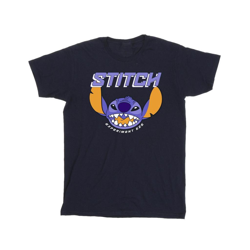 Disney Mens Lilo And Stitch Purple T-Shirt
