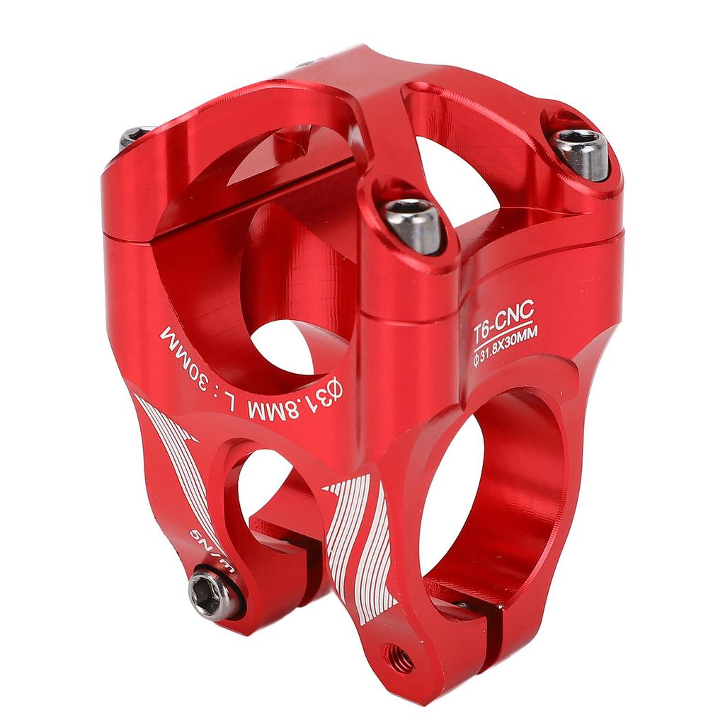 Lightweight CNC Aluminum Alloy Mountain Bike Stem 0 Degree Short Handlebar Stem for Downhill