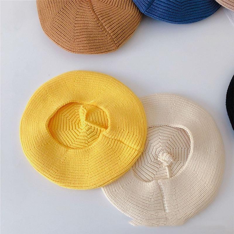 Детская шапка для девочек, детский берет для девочек, сетка, красная детская шапка художника, милая, очень милая детская шапка