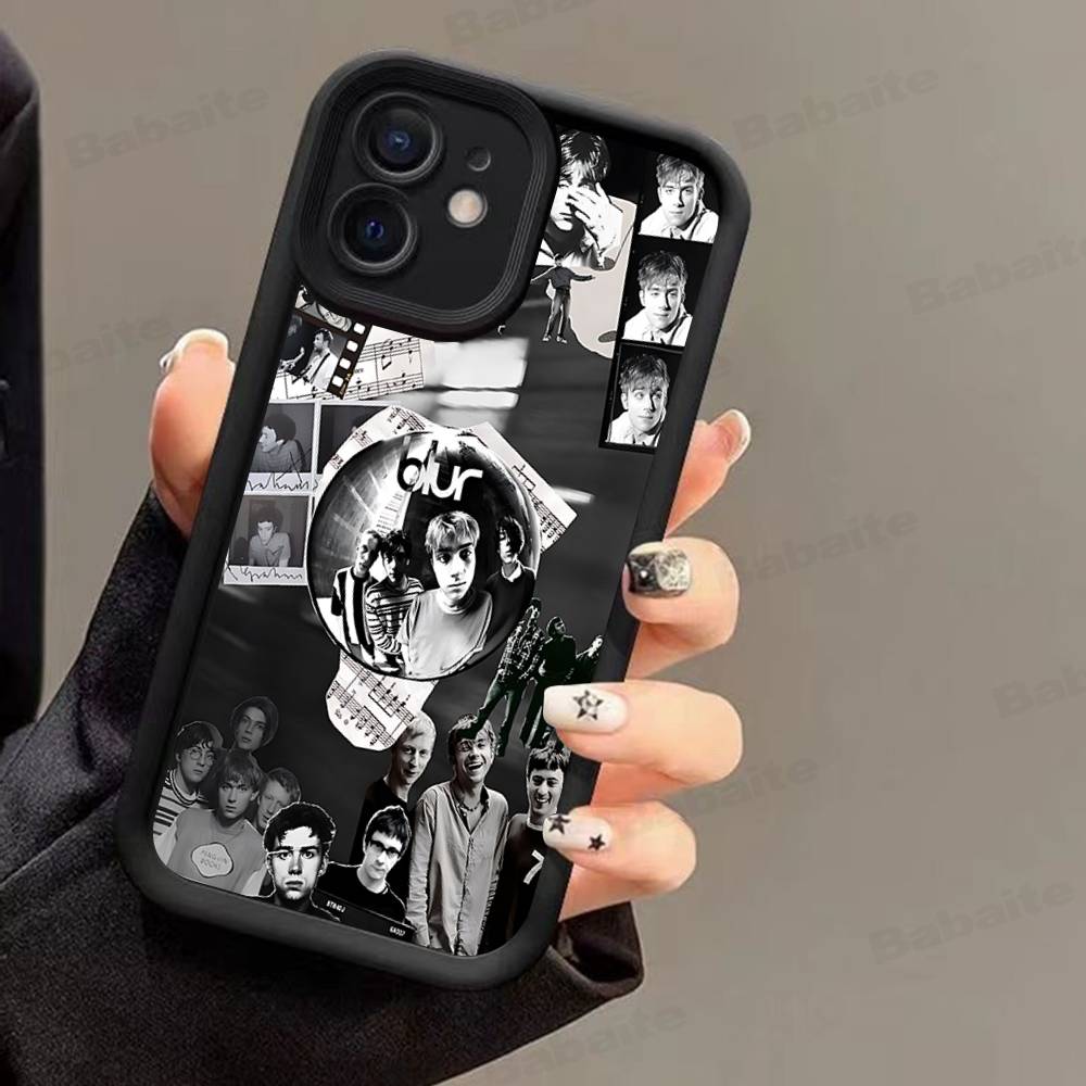 Чехол для телефона Rock Band B-Blur Для IPhone 17 16 15 14 13 12 11 Pro Max 16E Plus INS Мягкий чехол