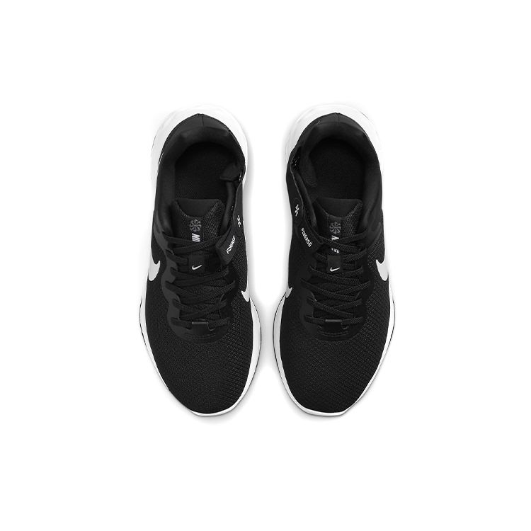Nike Revolution 6 FlyEase Next Nature Extra Wide Triple черные мужские кроссовки темно-дымчато-серые DD8476-003