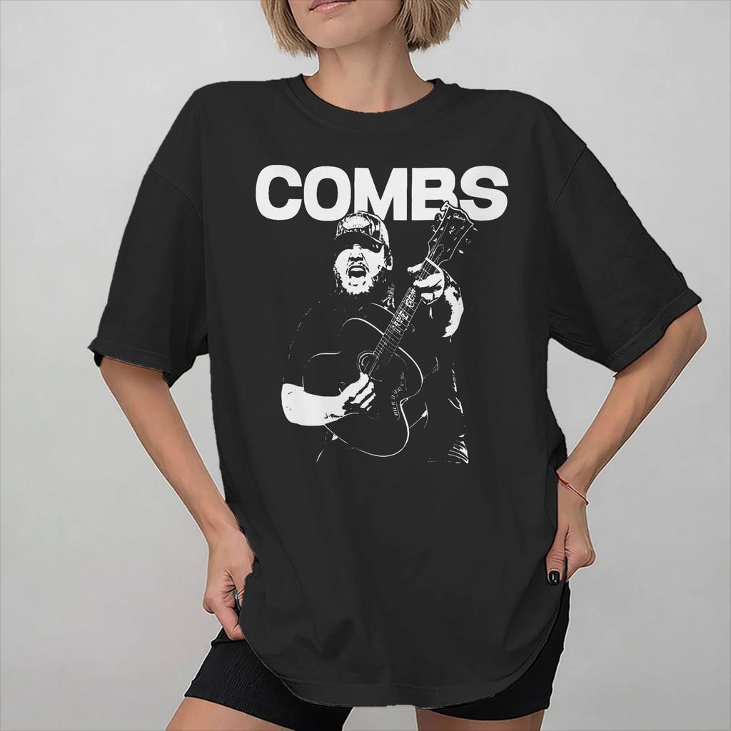 Fashion Lukes Combs The Way I Am 2026 T Shirt for Unisex Women Cotton Tee Shirt Short Sleeve Clothing