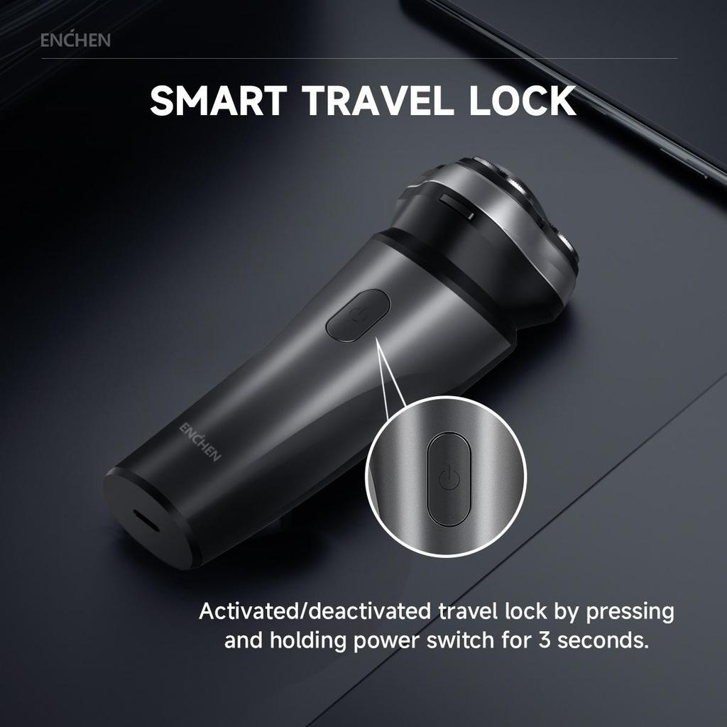 Xiaomi Электробритва ENCHEN BlackStone Max роторная 3D бритва для волос