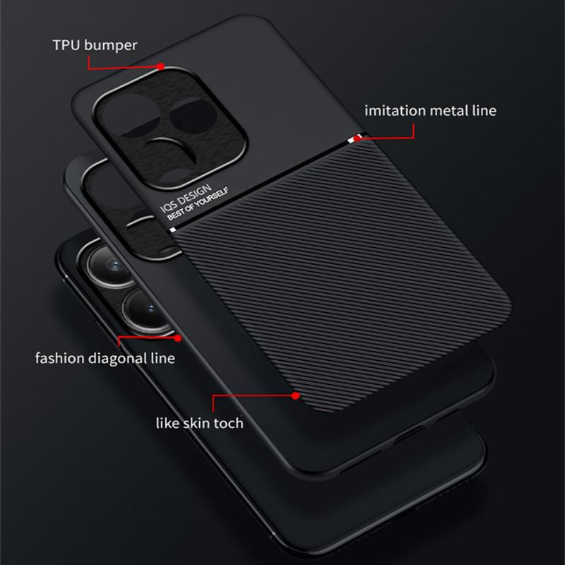 Прочный нескользящий чехол для Realme GT 7 Pro GT 6 6T GT6 Защитный чехол Магнитный держатель-присоска Coque Fundas Capa