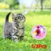 1/3 шт. Интерактивная игрушка-мяч для кошки, Флэш, Паранормальное оборудование, Игрушка-призрак, Движущиеся вверх мячи, Игрушка, Светящийся мяч для питомца, Флэш, Охота, Движение