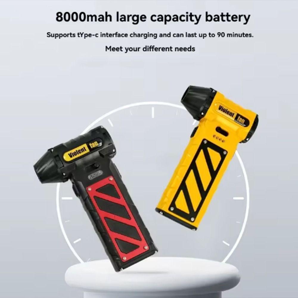 Мощный мини-турбовентилятор с аккумуляторной батареей, электрический пылесос для компьютера, клавиатура