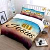"Jesus Crown Bedding Set" Bedding Duvet Cover Set Duvet Cover Pillowcases (1 * Duvet Cover 2 * Pillowcases, without duvet insert)