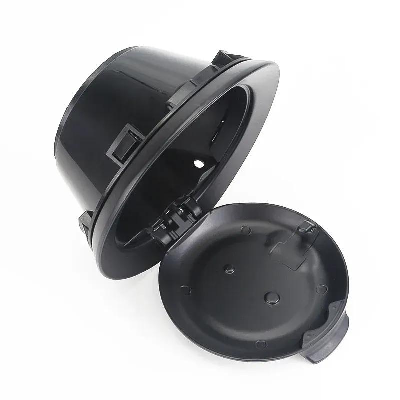 Fuel Gas Door Vapor Edition Matte Black Fuel Filler Cap Gas Door Cap for Dodge Challenger 2008 2009 2010 2011- 68250120AA