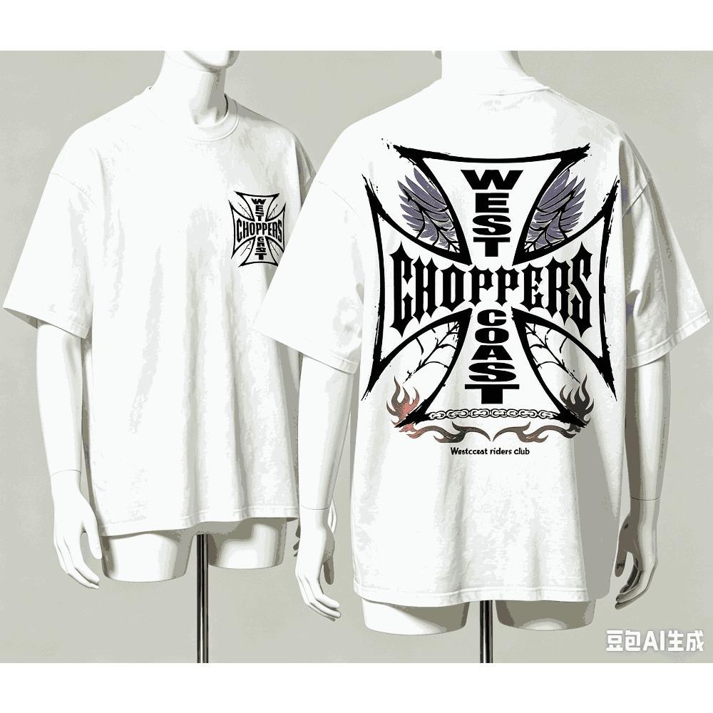 West Coast Choppers for Fan Gift T-shirt Men Women Harajuku Oversized Unisex Short Sleeve Streetwear high quality Couples Classic soft Retro Fashion