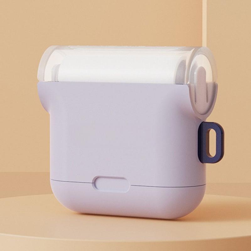 Mini Lint Roller with Replaceable Paper - Portable Pet Hair Remover - for Home Car Sofa Furniture - Strong Adhesion Lint Remover
