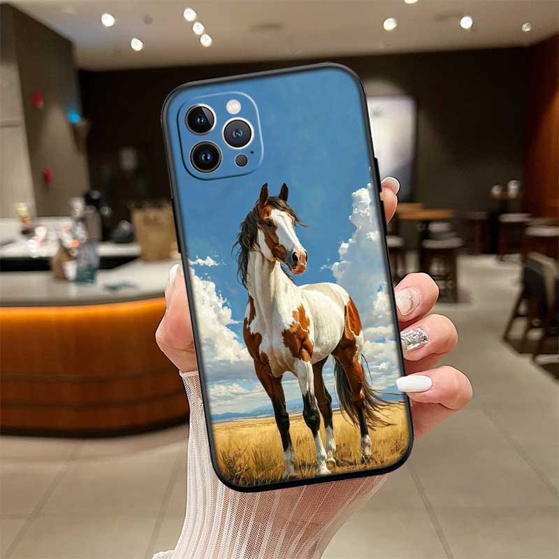 RE28 Fine Horse Новый Высококачественный Чехол-Ракушка для Телефона Redmi Note 13 14 Pro+ Plus A3 A3X 13X 13C 13R 14S 14C 14R
