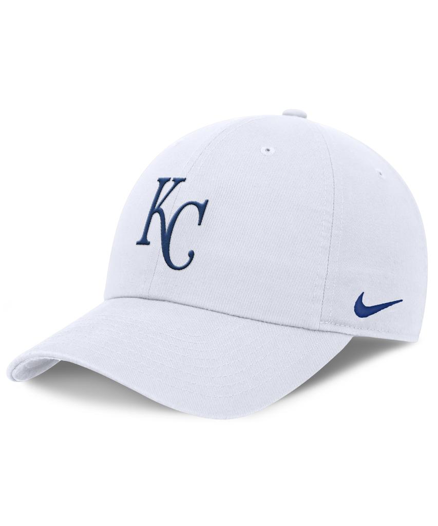 Кепка Panatigseu Kansas City Royals Nikeclub Безструктурная из органического хлопка - Белая
