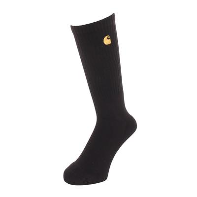 Carhartt WIP SOCKS CHASE SOCKS Носки I029421 BlackxGold Бесплатный размер
