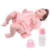 Милая спящая кукла-реборн, мягкая на ощупь, силиконовая, для ролевых игр, 50 см